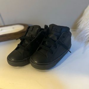 BRAND NEW black converse high top